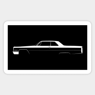 Coupe de Ville (1966) Silhouette Sticker